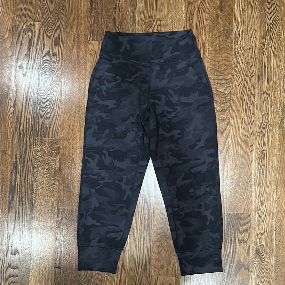 Black Camouflage Lululemon Joggers